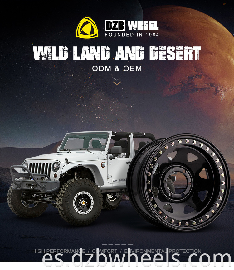 4X4 offroad beadlock steel wheels